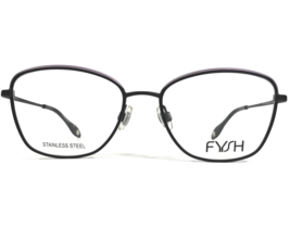 FYSH Brille Rahmen 3649 M203 Grau Lila Cat Eye Voll Felge 53-17-140 - £51.91 GBP