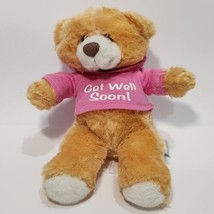 Cuddle Barn Talking &quot;Get Well Soon&quot; Teddy Bear 8&quot; Plush Stuffed Animal Toy - £15.47 GBP