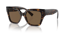 DOLCE &amp; GABBANA Womens Sunglasses DG4471 502/73 Brown Havana Dark Grey 52mm - £160.27 GBP