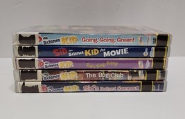 Sid the Science Kid DVD&#39;s - Lot of 5 - Sing Along, Campout, Going Green, Bug Clu - £22.70 GBP