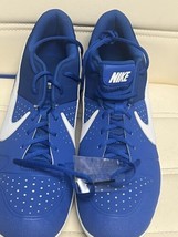 Nike Alpha Huarache Varsity Blue Metal Baseball Cleats A07960-401 Men's Size 14 - £28.57 GBP
