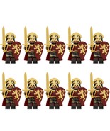 10pcs Game of Thrones Lannister army Heavy Armor Soldiers Minifigures - $456.75 MXN