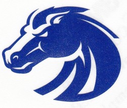 REFLECTIVE Boise State Broncos 2 inch fire helmet hard hat decal sticker RTIC - $3.46