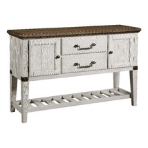 Pendleton Ivory and Brown Wood Server - £815.44 GBP