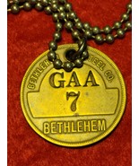 W.W.I I CHIT BADGE necklace - €17,25 EUR