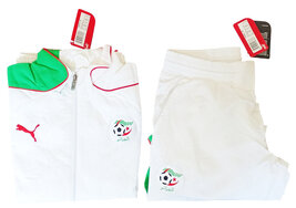 Puma Algeria 2010-2011 Woven Presentation Tracksuit Set White Men's Vintage (M) - $125.99