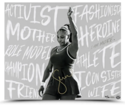 Serena Williams Autographed &quot;More&quot; 20&quot; x 24&quot; Photograph UDA LE 50 - £1,199.58 GBP