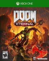Doom Eternal Xbox One New! Shooter Demons Hell Battle Warfare Blood Battle - £23.67 GBP