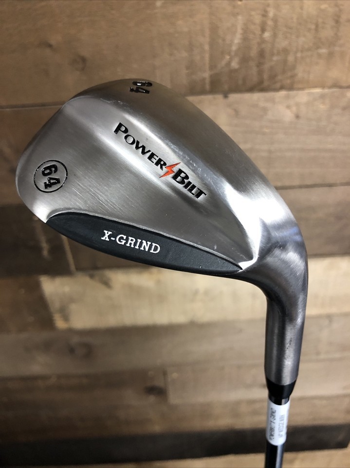 DEMO RH Mens Powerbilt X-Grind 64° Wedge Regular Flex Steel Shaft 5660-XG64 Item image 2