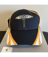 Minnesota Swarm Lacrosse Fitted Hat Cap New Era Size Medium-Large Navy B... - $40.60 CAD