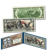 Americana Images of Historical U.S. Currency $2 Bill * BISON - INDIAN - ... - $298.16 MXN