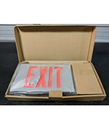 Emergi-Lite DXN1R-N Die-Cast Aluminum Exit Sign - Self Powered Single Fa... - €79,92 EUR