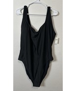 Old Navy Women’s Black Open Tie Back One Piece Swimsuit Size 3XL - $22.76