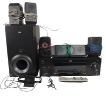 RCA RT2770 Home Theater Sound System: Digital Receiver Speakers Subwoofer Remote - £90.68 GBP