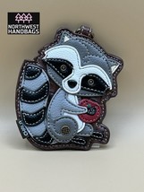 RACOON CHALA PAL KEY FOB COIN PURSE KEYCHAIN - $343.11 MXN