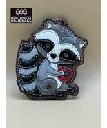 RACOON CHALA PAL KEY FOB COIN PURSE KEYCHAIN - $339.09 MXN