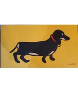 MARC TETRO DACHSHUND DOUBLE ZIP CROSSBODY BAG/BEANIE/GIFT BOX SET       ... - $66.33