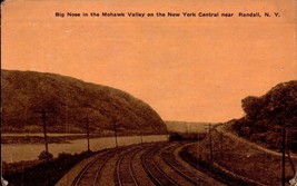 Vintage Postcard - Big Nose In Mohawk Valley On Ny Central Near Randall, Ny BK54 - £4.35 GBP