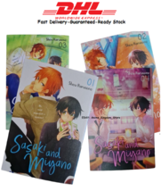 Sasaki And Miyano Shou Harusono Manga Volume 1-4 English Version Comic - £52.16 GBP