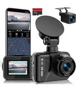 4K Dash Cam Front and Rear Dual Dash Cam Built in WiFi GPS Front 4K 2.5K Rear 10 - £95.78 GBP