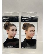 (2) Conair Pin Twirls Metal Spiral Pins 3 PCS All You Need For An Updo! ... - $5.74