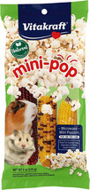 Vitakraft Mini-Pop Indian Corn Treats: All-Natural Popcorn Fun for Small... - £6.94 GBP+