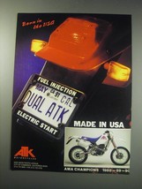 1991 ATK Motorcycles Ad - Born in the USA - £14.78 GBP