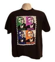 Obama Change Hope Progress That One Adult Large Black TShirt - $19.80