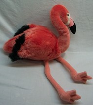 Fao Schwarz Nice Soft Pink Flamingo Bird 11&quot; Plush Stuffed Animal Toy - £19.56 GBP