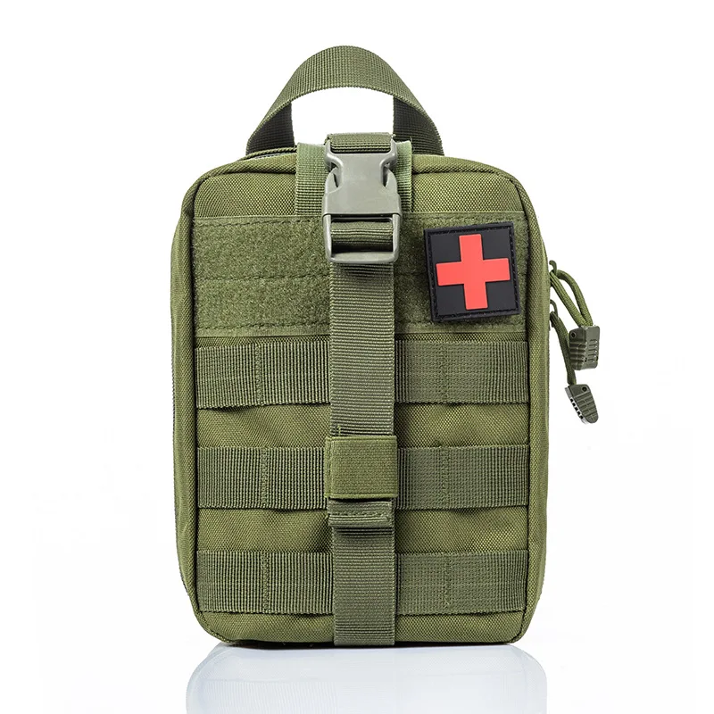 Outdoor First Aid Kit  Molle Medical Bag  EDC Waist Pack Camping Climbing Emerge - $153.35