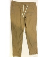 Vuori Khaki V412 Ripstop Dura Terra Zip Pocket Drawstring Pants Size Men... - $90.95 CAD