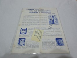 3 Autographs Lopata Runnels Vernon Philadelphia Phillies 1971 Old Timers Game - £23.96 GBP