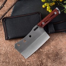  Outdoor Chef Knife Camping Hunting Survival Knife Pocket Stainless Steel  - £20.02 GBP