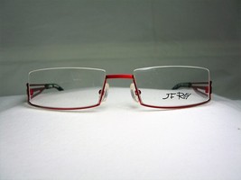 Jean Francois Rey, eyeglasses, Titanium, inverted half rim, square, frames NOS - $252.26