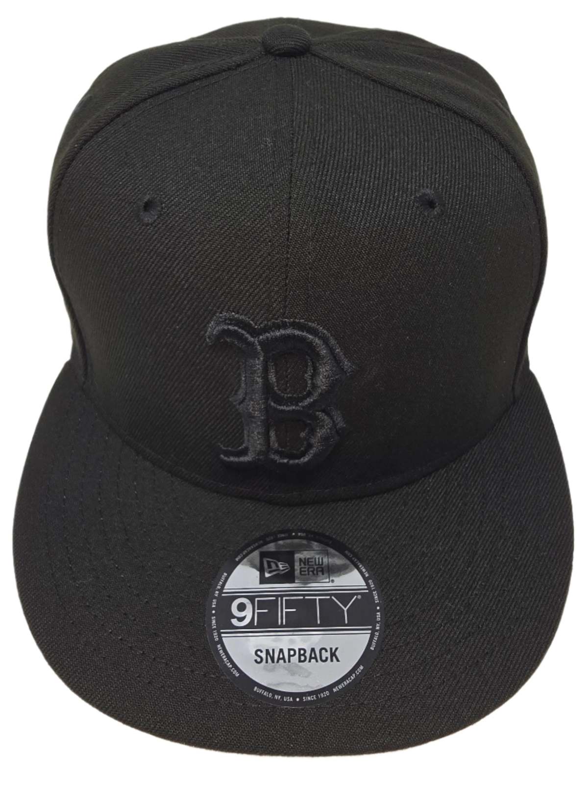 Boston Red Sox Authentic New Era 9FIFTY Blackout Snapback Baseball Cap - $34.99