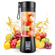 Portable Blender Smoothies Personal Blender Mini Shakes Juicer 380 ml Cup USB Re - £34.00 GBP