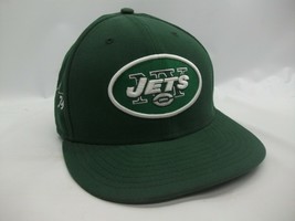 NY Jets NFL Football Hat 7 3/8 Fitted New Era 59Fifty Green Baseball Cap - £23.97 GBP