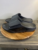 Oofos Ooahh Sport Flex Sandals Mens Size 11 Adjustable Recovery Slides B... - £35.08 GBP