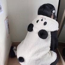 Awaii hoodies women japanese soft girl lambswool cute panda ear oversized hoodie preppy thumb200