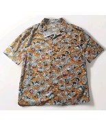 Disney Parks Donald Duck Family Button Up Shirt Men&#39;s XS New NWT MSRP $5... - €38,93 EUR