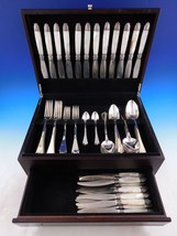 Arts &amp; Crafts by Albert &amp; Andre Calle French 950 Silver Flatware Set Service - £13,817.00 GBP