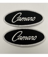 (2) CHEVY CAMARO SEW/IRON ON PATCH EMBLEM BADGE EMBROIDERED CAR - $10.88