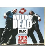 The Walking Dead Daily Trivia Challenge 12 Month 2019 Desk Calendar NEW ... - £10.89 GBP