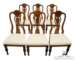 Set of 6 SUMTER CABINET Co. Solid Cherry Traditional Style Dining Side Chairs... - £1,632.67 GBP