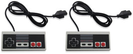 2 X Wired Controller For NES-004 Original Nintendo NES Vintage Console G... - £20.07 GBP