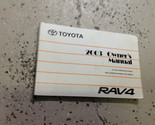 2003 Toyota RAV4 Rav 4 Opérateurs Propriétaire Owners Manuel Usine OEM X - $59.94