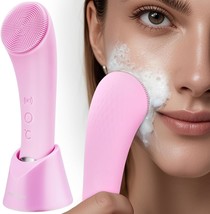 Pritech Silicone Face Scrubber, Rechargeable Facial Cleansing Brush With... - $29.94