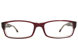 Ray-Ban Eyeglasses Frames RB5114 5112 Red Clear Rectangular Full Rim 52-16-135 - £51.29 GBP