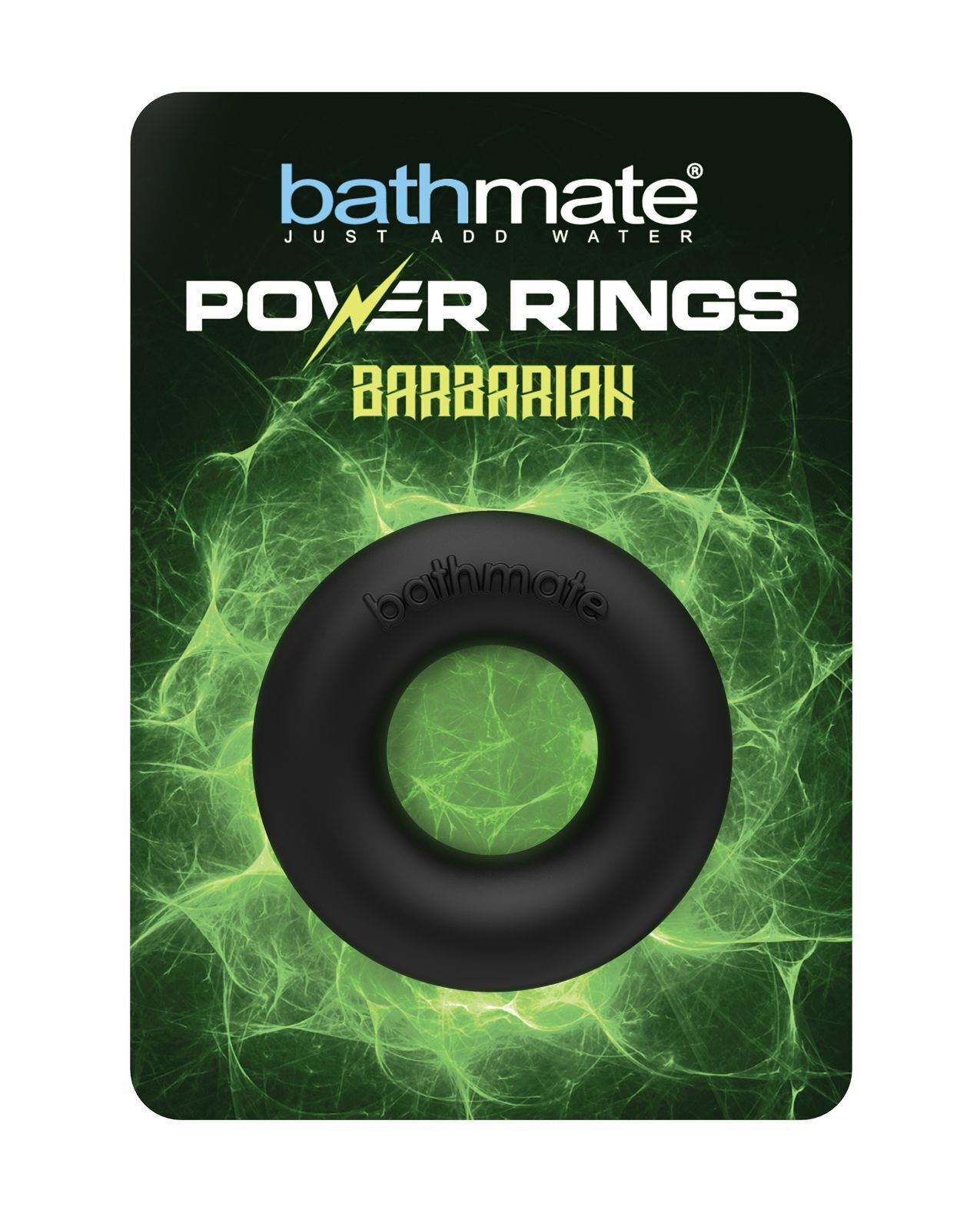 Bathmate Barbarian Cock Ring Black - $13.27
