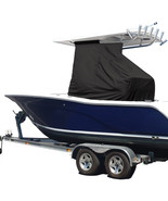Boat T-Top Center Console Canvas Cover Cyclone Dope Dyed Polyester Fabri... - $777.57 CAD